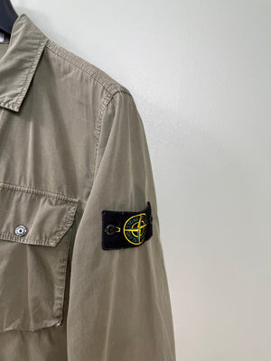 Stone Island Khaki Overshirt