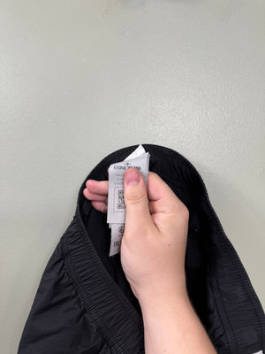 Stone Island Black RE-T Cargo Bottoms