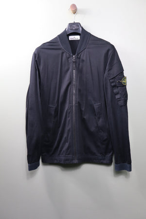 Stone Island Black Bomber Jumper