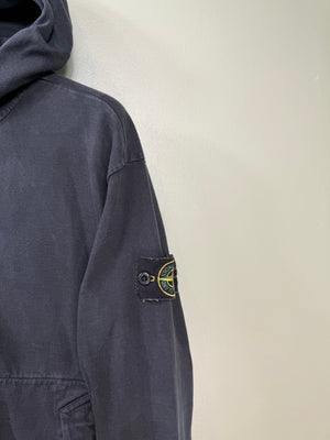 Stone Island Black Zipped Hoodie