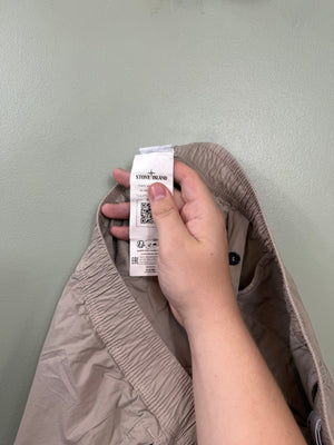 Stone Island Beige RE-T Cargo Bottoms