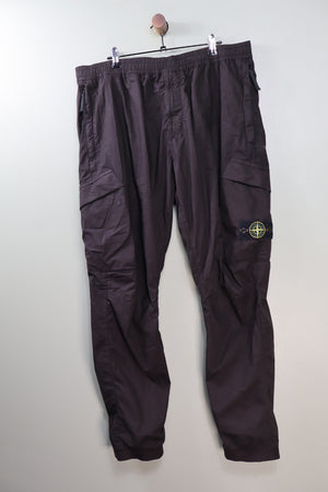 Stone Island Black RE-T Cargo Bottoms