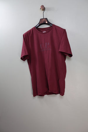 C.P. Company Burgundy T-Shirt