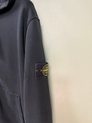 Stone Island Black Zipped Hoodie