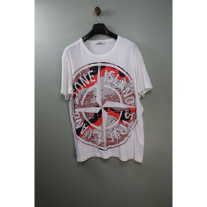 Stone Island White Desert Camo T-Shirt