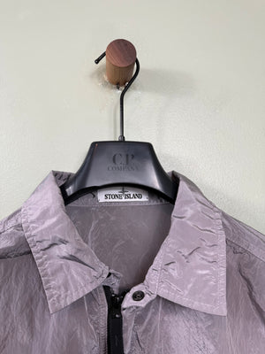 Stone Island Grey Nylon Metal Overshirt