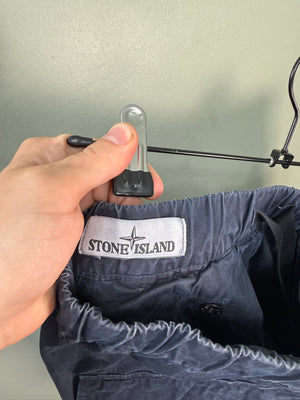 Stone Island Navy RE Cargo Shorts