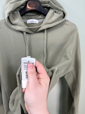 Stone Island Khaki Hoodie