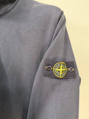 Stone Island Black 1/4 Zip Jumper