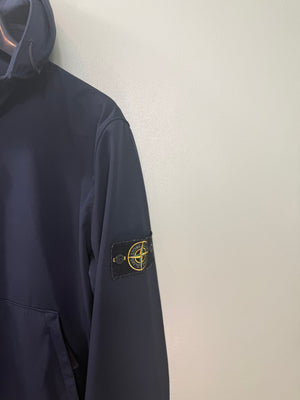 Stone Island Navy Soft Shell Jacket