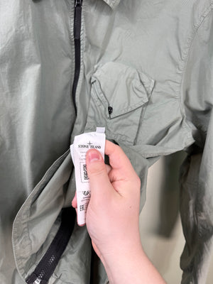Stone Island Sage Green Overshirt