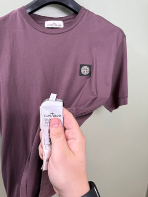Stone Island Burgundy T-Shirt