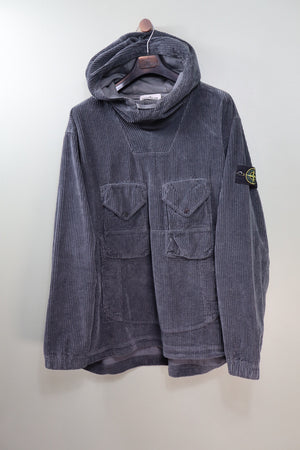 Stone Island Charcoal Grey Corduroy Smock