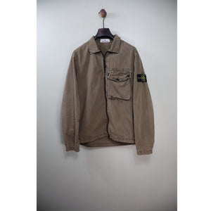 Stone Island Khaki Overshirt