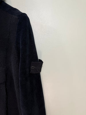 Stone Island Black Ghost Knit Hoodie