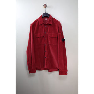 C.P. Company Red Needle Cord Overshirt