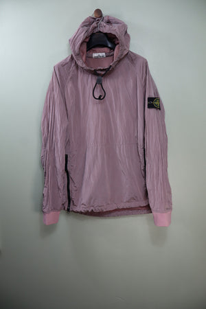 Stone Island Pink Nylon Metal Smock