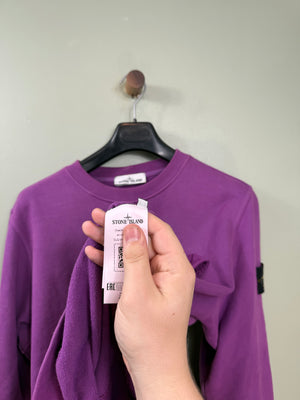 Stone Island Purple Jumper