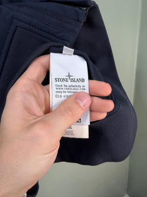 Stone Island Navy Soft Shell Jacket