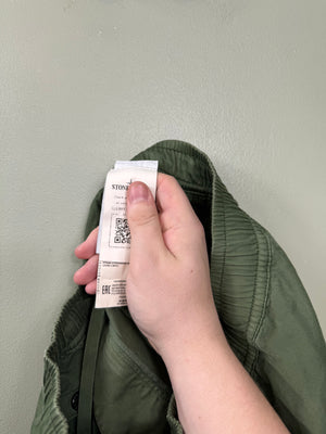 Stone Island Green RE-T Cargo Bottoms