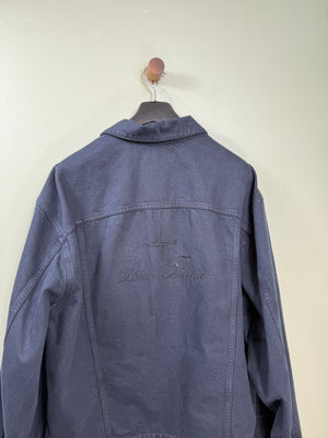 Stone Island x Supreme Navy Bull Denim-TC Jacket