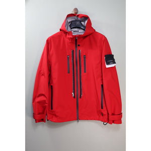 Stone Island Red Gore-Tex Paclite Jacket
