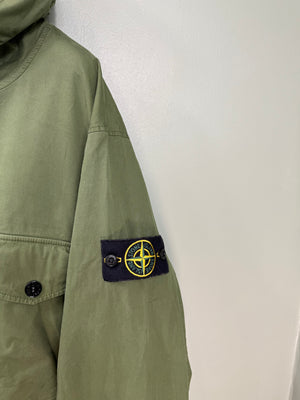 Stone Island Green Supima Smock