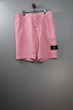 Stone Island Pink Shorts