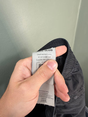 Stone Island Black RE-T Cargo Bottoms