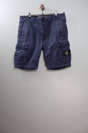 Stone Island Navy SL Cargo Shorts