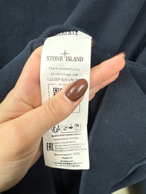 Stone Island Navy Hoodie