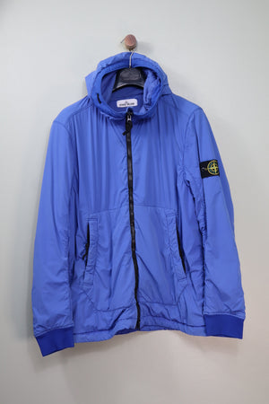 Stone Island Blue Comfort Tech Jacket