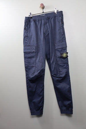 Stone Island Navy RE-T Cargo Bottoms