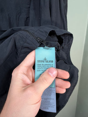 Stone Island Black Naslan Overshirt