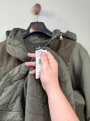 Stone Island Khaki Shadow Project David-TC Jacket
