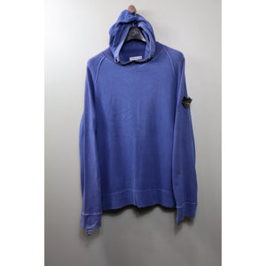 Stone Island Blue Vintage Hoodie