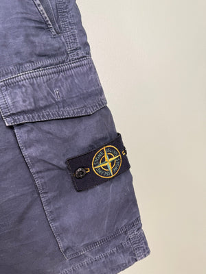Stone Island Navy SL Cargo Shorts