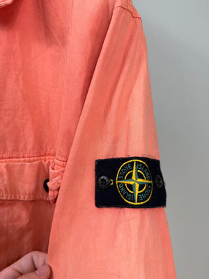 Stone Island Orange Overshirt
