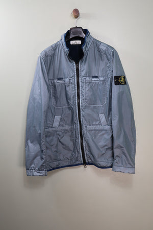 Stone Island Blue Lamy Flock Jacket