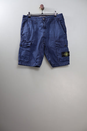 Stone Island Navy SL Cargo Shorts