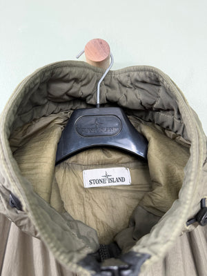 Stone Island Khaki Crinkle Reps Jacket