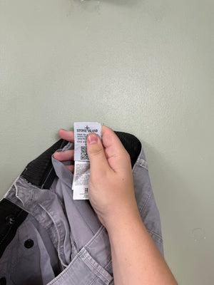 Stone Island Grey SL Cargo Shorts