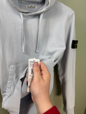 Stone Island Ice Blue Hoodie