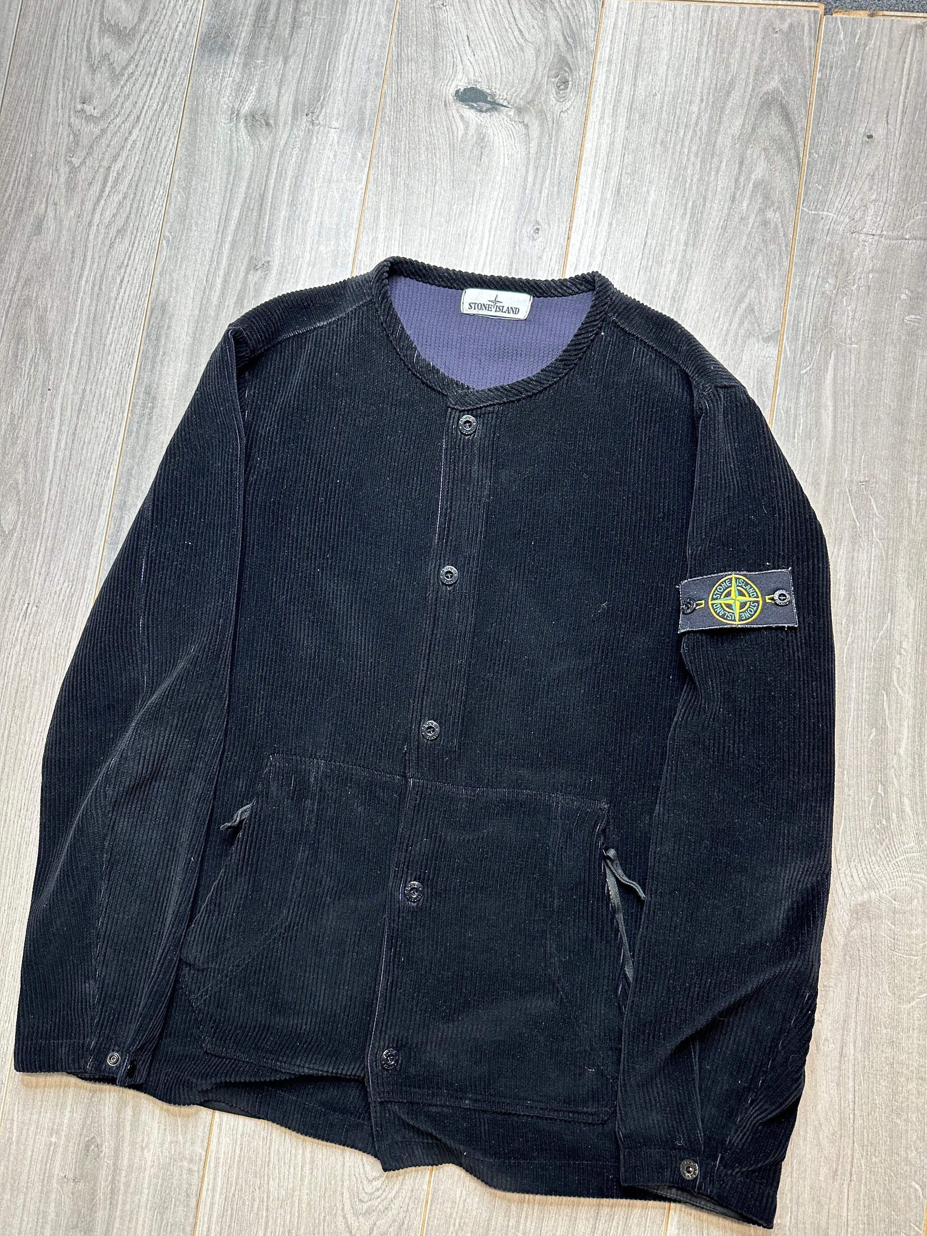 Stone island hot sale corduroy jacket