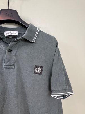 Stone Island Green Slim Fit Polo