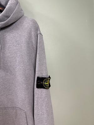 Stone Island Grey Hoodie
