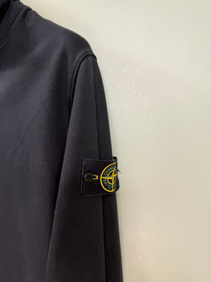 Stone Island Black 1/4 Zip Jumper