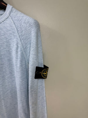 Stone Island Baby Blue Knit Jumper
