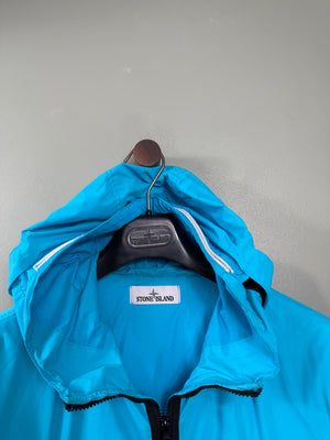 Stone Island Aqua Blue Skin Touch Nylon Jacket