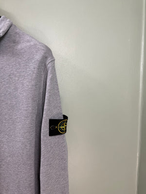 Stone Island Grey 1/4 Zip Jumper